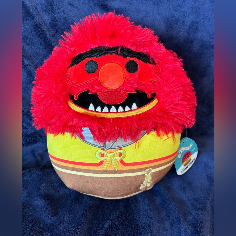 NWT Animal from The Muppets Squishmallow 10in.